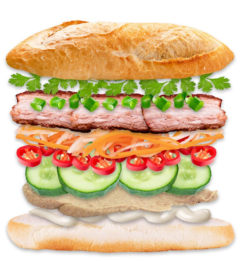 Crispy Pork Bánh Mì
