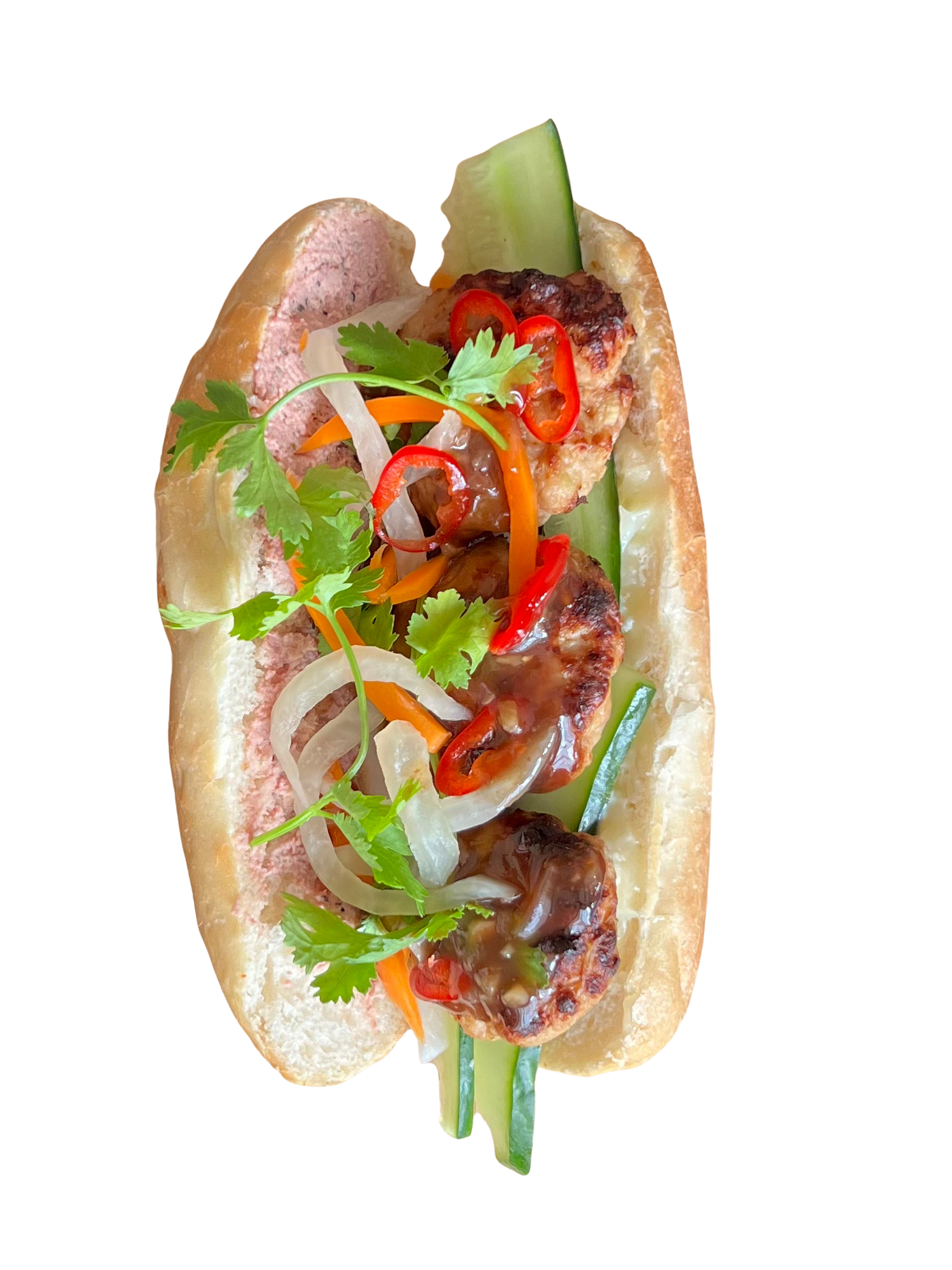Chicken Balls Bánh Mì