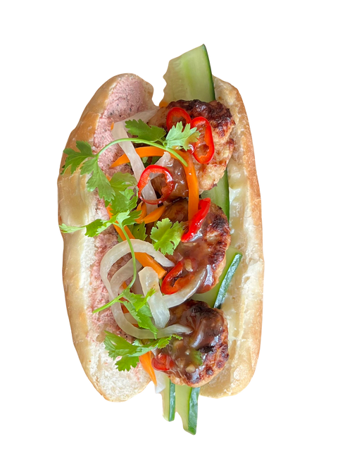 Chicken Balls Bánh Mì